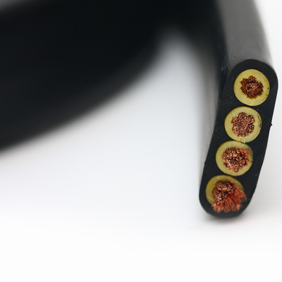 Buy Flat Traveling Crane Cable 4Core, 25sqmm 450/750V, ECHU Cable online manufacture