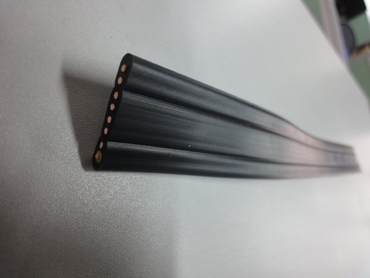 Buy 8core Flat Overhead Crane Cable, Flat Traveling Cable, ECHU Flat Crane Cable 450/750V, Electrical Traveling Cable online manufacture