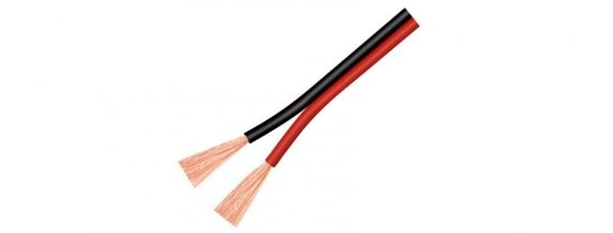 Buy JIS standard VFF Flat Type PVC Insulated Cable , Parallel Flat Cable RVB 2*0.75 online manufacture