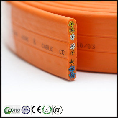 Good price Flexible Flat Elevator Cable, ECHU Flat Traveling Cable online