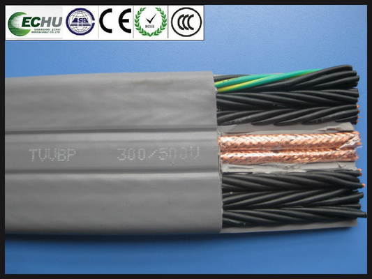 Good price Flat Elevator Cable with Communication Cable, Flat Traveling Cables online
