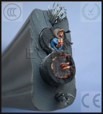 Good price CCTV Cable for Elevator, flat traveling video cable, ECHU Flat Cable online