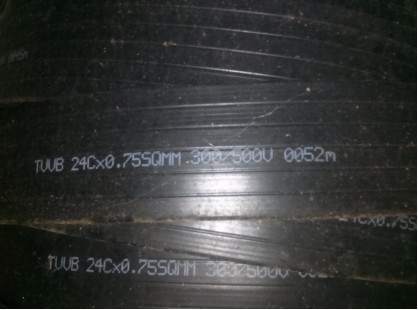 Good price Travel Cable for Elevator, ECHU Elevator Cable, 24Core Traveling Cable, ECHU Flat Cable online
