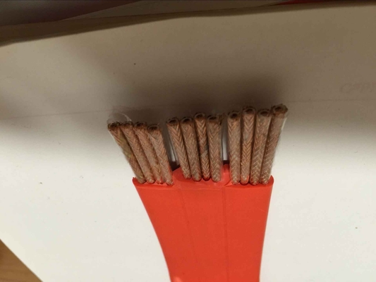 Good price Flat Shield Elevator cable 12G1.5, Each Core Shield Flat Cable online
