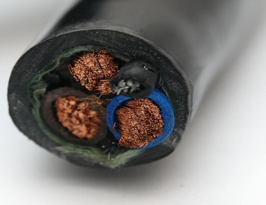 Good price Flexible Drum-Reeling Cable, Drum Cable, Reel Cable, FLEXIBLE CABLE for PASSENGER / MATERIAL HOIST RVV-NBR-PUR 4*4 online