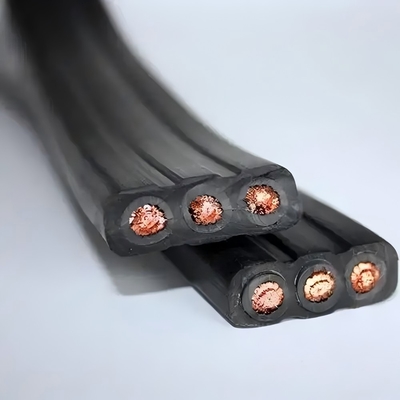 Good price ECHU Cable Manufacturer  SE4 Rubber Flat Traveling Cable YCWB 450/750V online